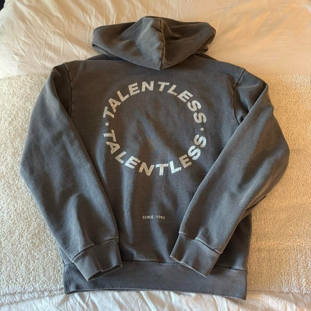 Gray Talentless Hoodie